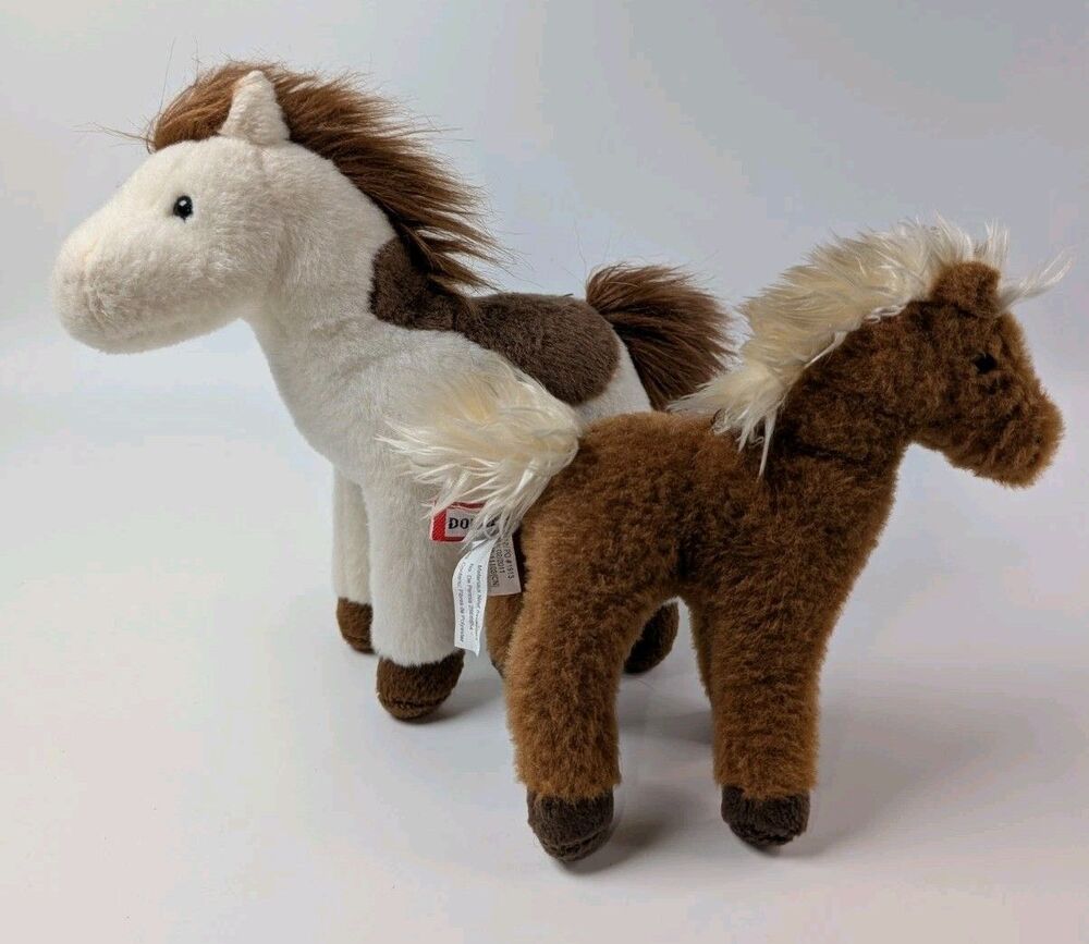 Douglas Horse Stuffed Animal 10" Arrow Head Paint & Warrior Appaloosa Plush Toys